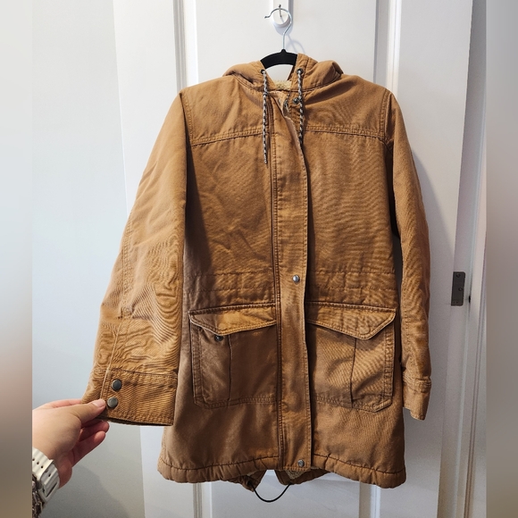 PATAGONIA Prairie Dawn Hooded Sherpa-Lined Parka Jacket - Picture 5 of 15